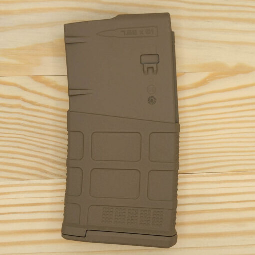 PMAG® 20 LR/SR GEN M3 – Flat Dark Earth FDE – Cerakote - Image 3