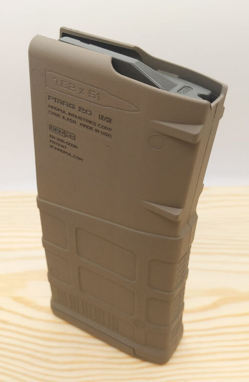 PMAG® 20 LR/SR GEN M3 – Flat Dark Earth FDE – Cerakote - Image 2