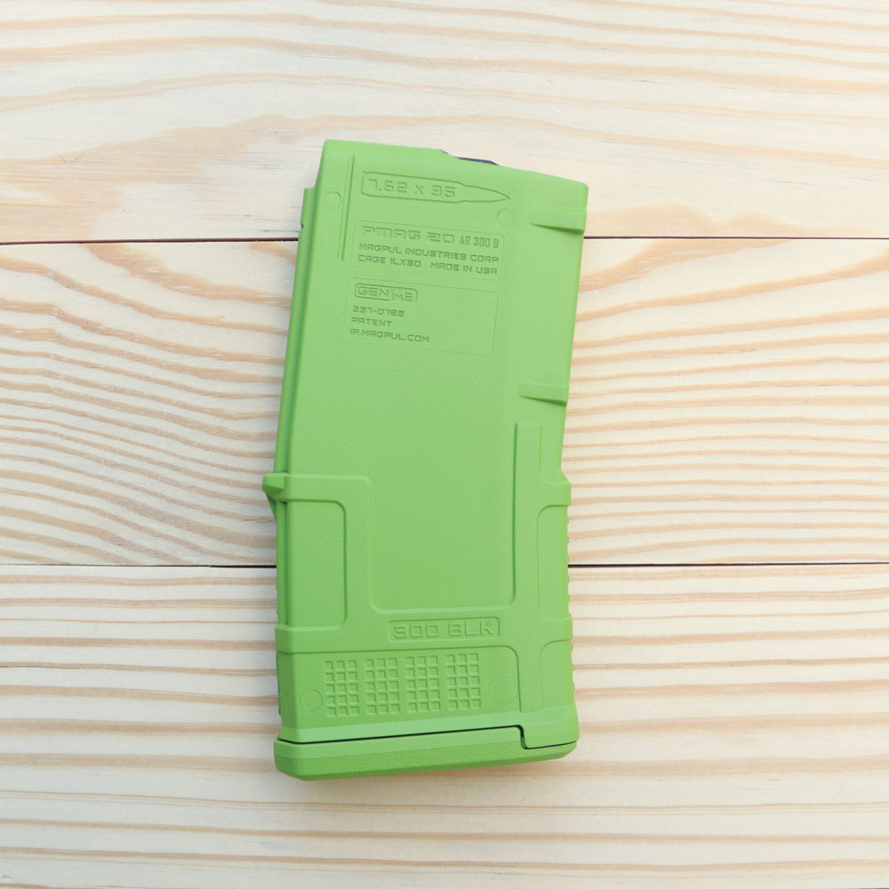 Magpul PMAG 20rd AR 300 BLK GEN M3 - 300 Blackout – Zombie Green