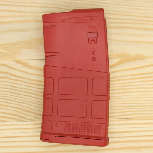 Magpul PMAG 20 LR/SR GEN M3 for AR10 (7.62/.308) – Ruby Red – Cerakote - Image 2