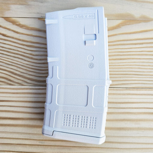 Magpul PMAG 20 AR/M4 GEN M3 - Stormtrooper White - Cerakote - Image 2