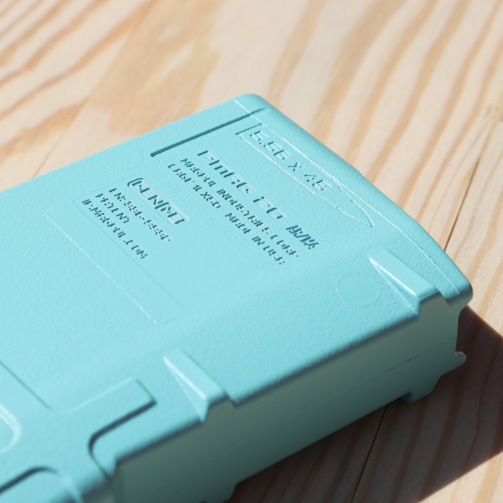 Magpul PMAG 20 AR/M4 GEN M3 - Robin Egg Blue - Cerakote - Image 3