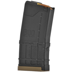 Lancer L5AWM AR-15 20 Round Magazine for .300 AAC Blackout - Opaque Black