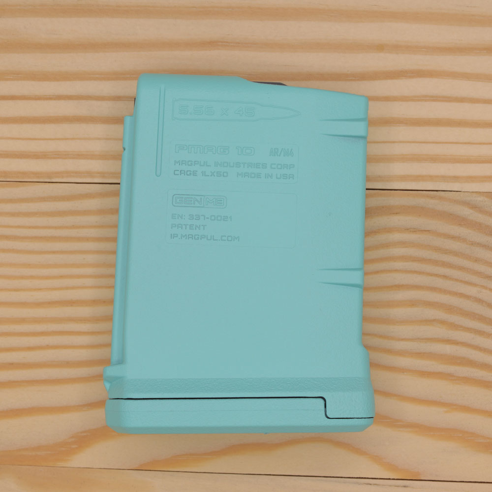 Magpul PMAG 10 AR/M4 GEN M3 - Robin Egg Blue - Cerakote