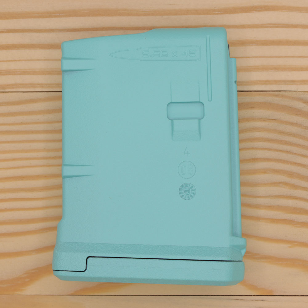 Magpul PMAG 10 AR/M4 GEN M3 - Robin Egg Blue - Cerakote - Image 2