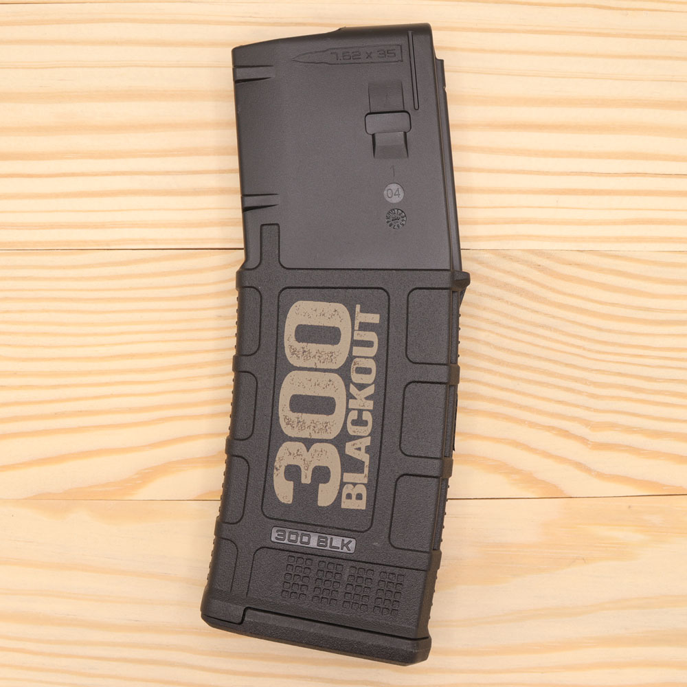 Custom Laser Engraved Magpul PMAG 30 AR 300BLK GEN M3 - 300 BLACKOUT - Laser Etched - Image 2