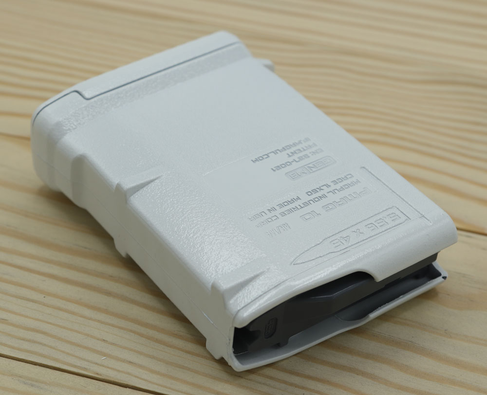 Magpul PMAG 10 AR/M4 GEN M3 - Stormtrooper White - Cerakote - Image 3