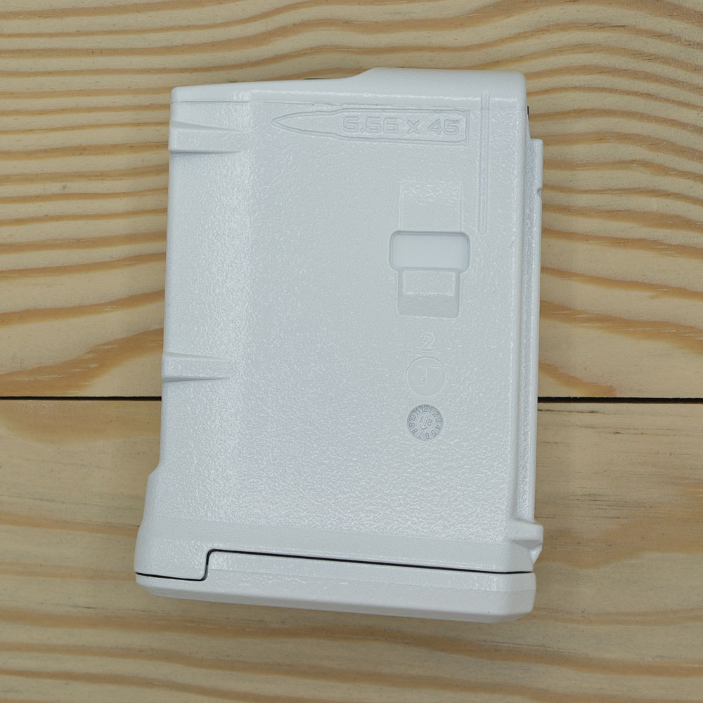 Magpul PMAG 10 AR/M4 GEN M3 - Stormtrooper White - Cerakote - Image 2